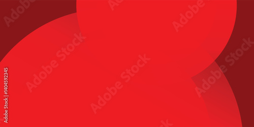 Red abstract background. Dynamic shapes composition style. Eps10 vector