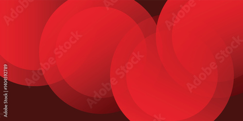 Red abstract background. Dynamic shapes composition style. Eps10 vector