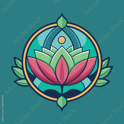 lotus flower and leaf