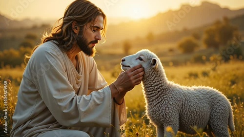 Jesus christ shepherd lamb god christianity religion faith savior lord messiah gospel grace love hope peace 4k videos 