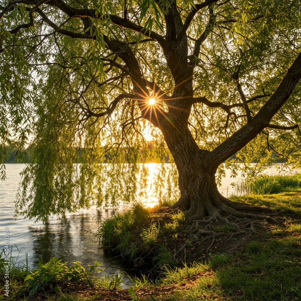 Obraz premium Willow tree