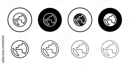 Browser icon Flat line symbol