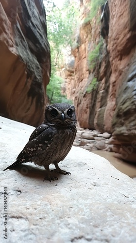 Canyon Owl Portrait