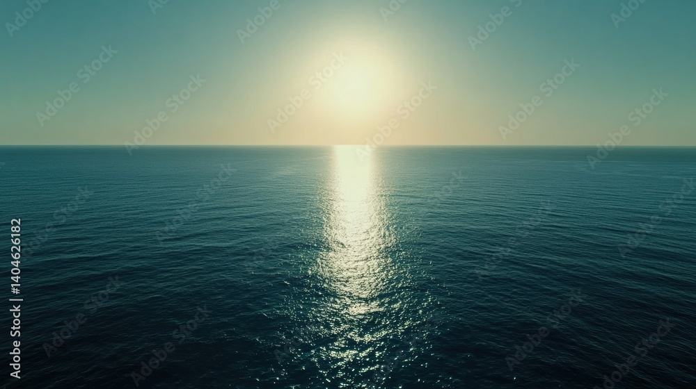 Obraz premium Sunrise Over the Ocean