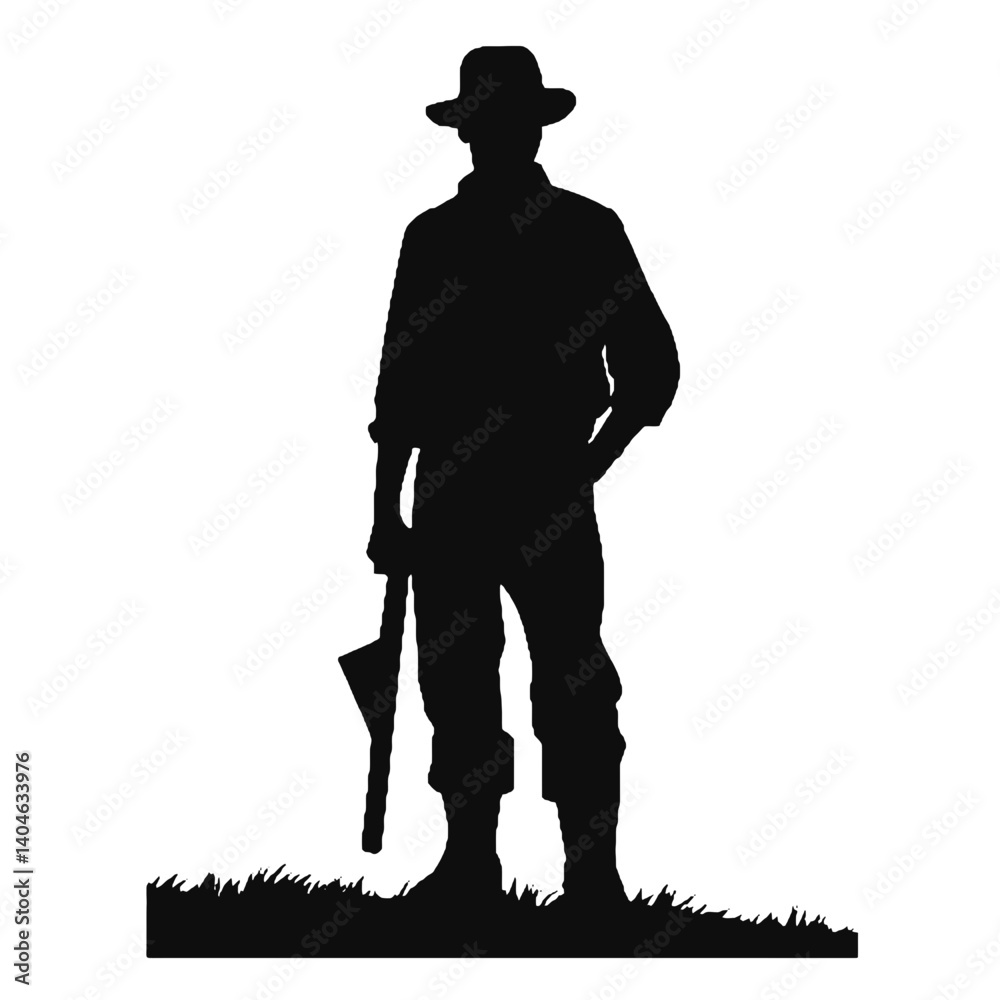 Silhuetas de agricultores Agricultor SVG EPS PNG