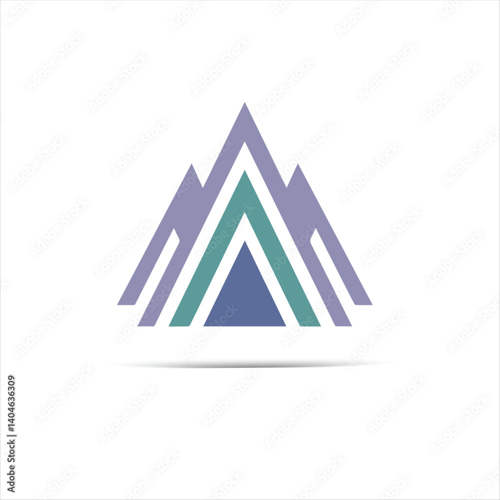 Colorful Abstract Geometric Triangle Logo Design – Modern and Creative Branding Symbo Colorful Abstract Geometric Triangle Logo Design – Modern and Creative Branding Symbo