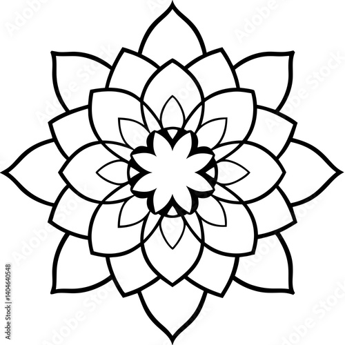 Printable blooming mandala pack with white backgrounds, perfect for digital and home decor use.