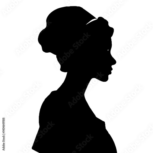 silhouette of a nurse