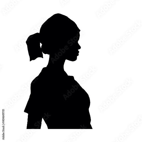 silhouette of a nurse