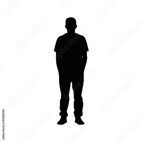 business man silhouette  