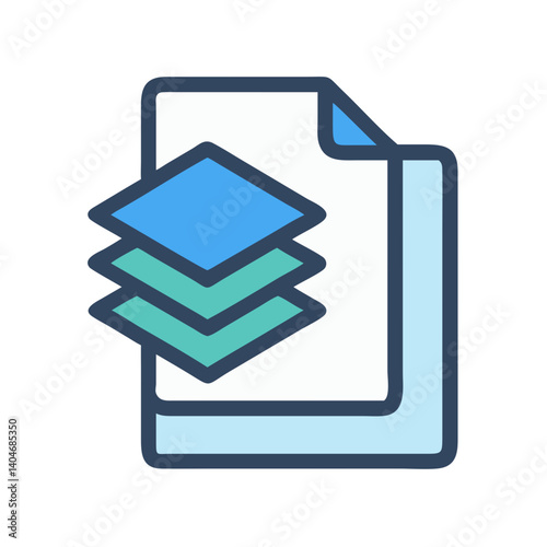 PSD File Representing Photoshop Layered Design Icon Design