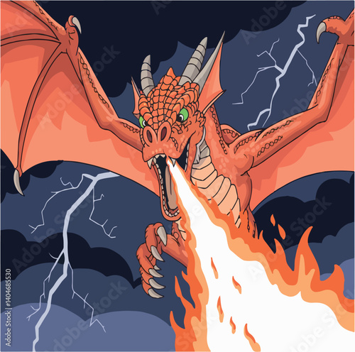 illustration, black, art, vector, design, drawing, dragon, monster, graphic, isolated, animal, background, tattoo, decoration, white, culture, asian, style, traditional, ancient, fantasy, symbol, 