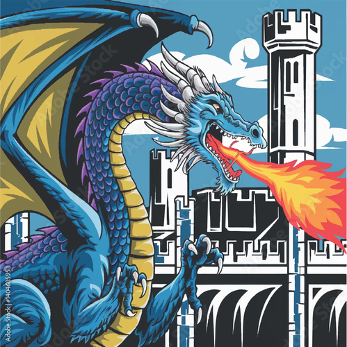 illustration, black, art, vector, design, drawing, dragon, monster, graphic, isolated, animal, background, tattoo, decoration, white, culture, asian, style, traditional, ancient, fantasy, symbol, 