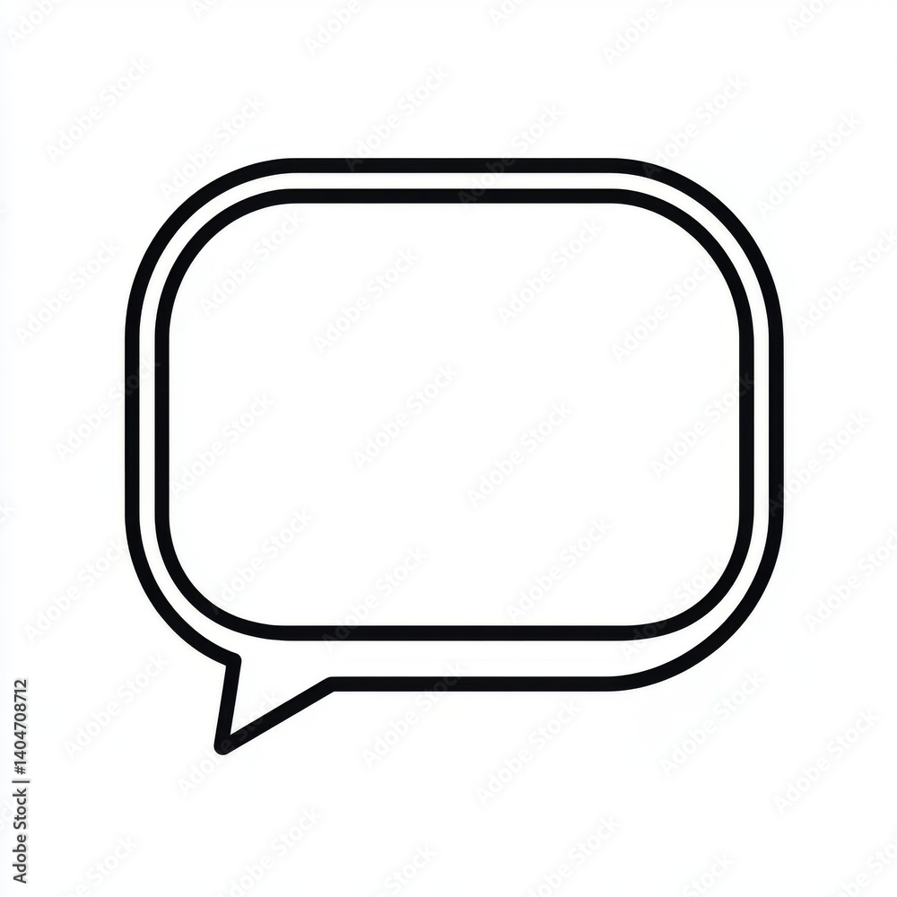 Black flat vector icon of encrypted chat app, secure messaging bubble isolated on white background Black flat vector icon of encrypted chat app, secure messaging bubble isolated on white background