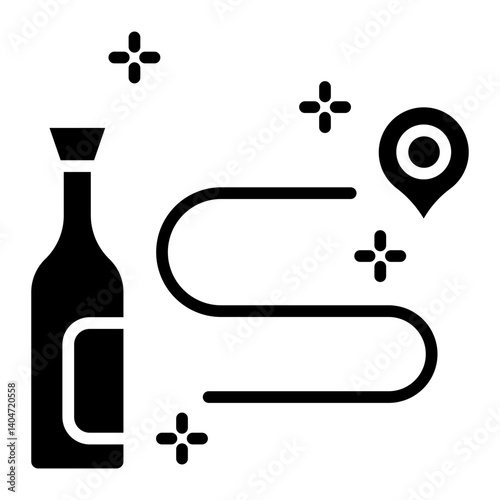 Tour line icon