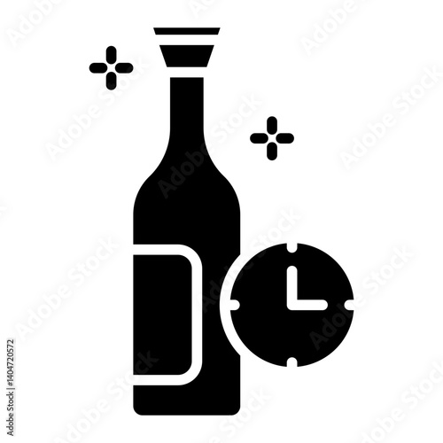 Aging line icon