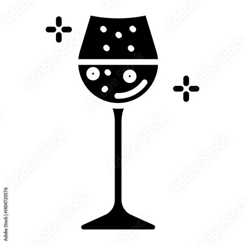 White Wine line icon