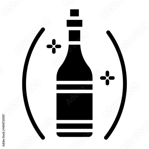 Wine line icon