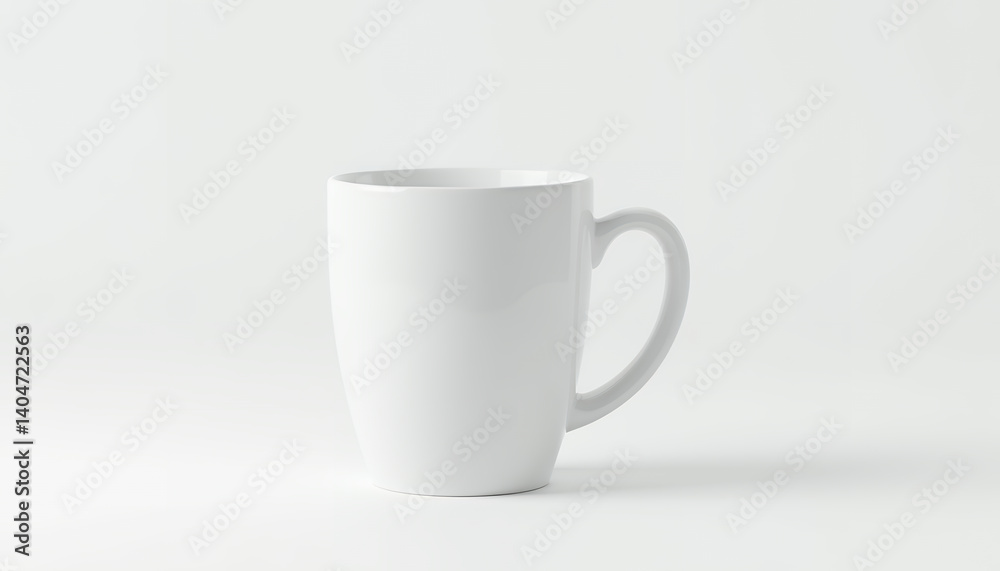 cup of coffee without branding on table cup of coffee without branding on table