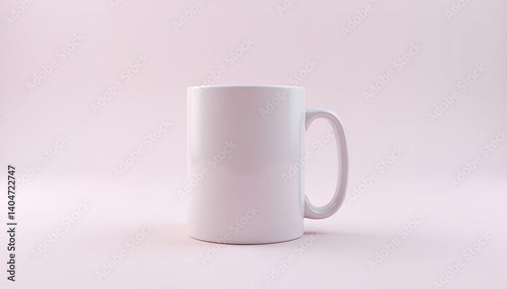 Fototapeta premium cup of coffee without branding on table