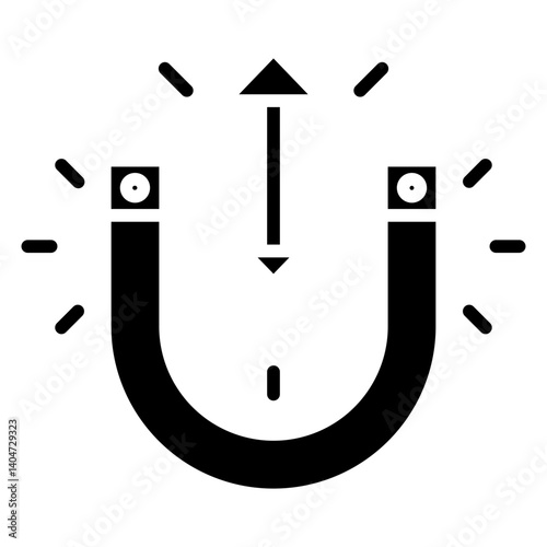 Magnet line icon