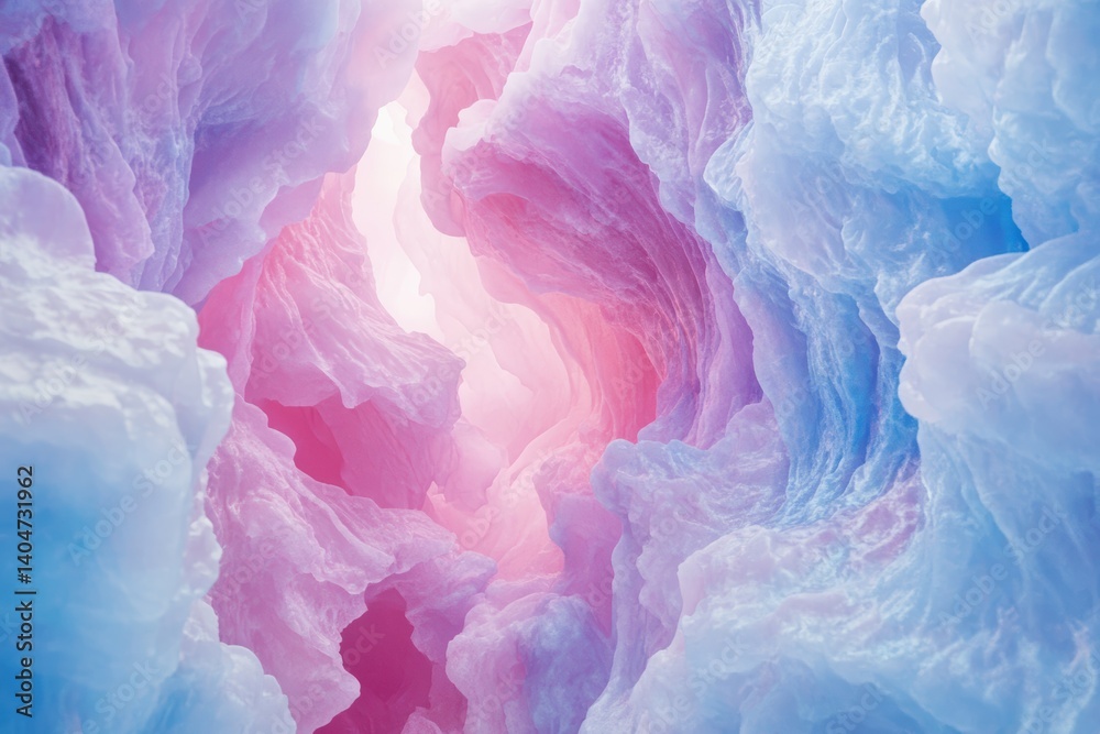 Pastel Abstract Cave Pastel Abstract Cave