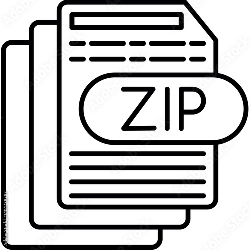 Zip File icon