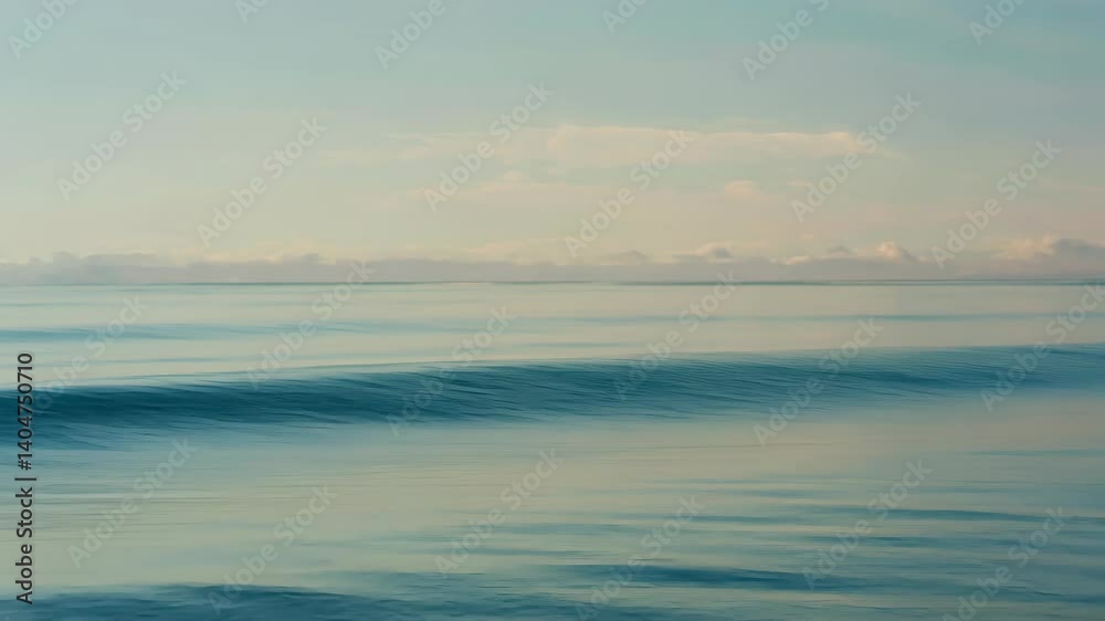 custom made wallpaper toronto digitalCalm expansive ocean surface with small waves, under a pale sky, a serene nature seascape for backgrounds and travel themes