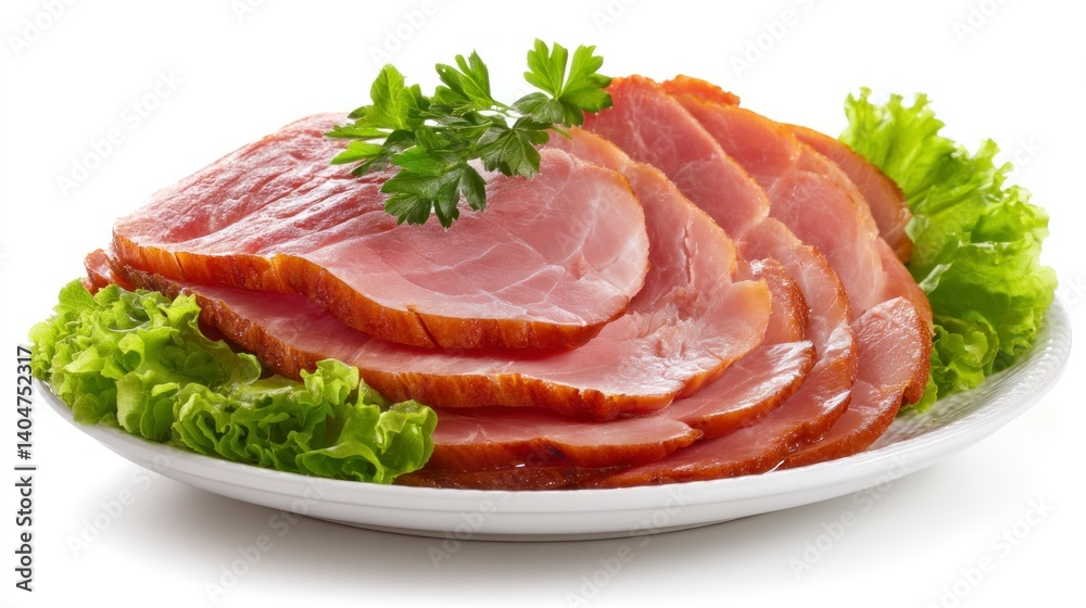 Sliced Honey-Glazed Ham: A Culinary Delight Sliced Honey-Glazed Ham: A Culinary Delight