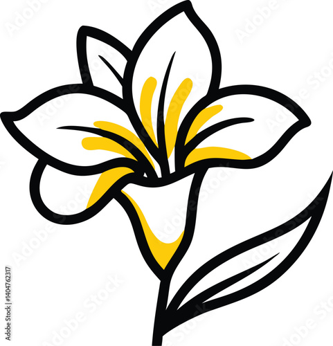 Wallflower, Waxflower, Windflower, Wisteria, Yellow Bell, Zephyranthes (Rain Lily), Snowdrop, Oxeye Daisy, Star Jasmine, Everlasting Daisy, flower logo icon