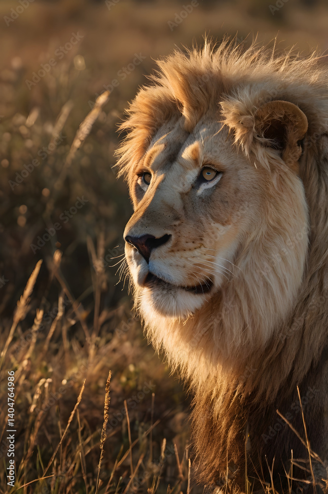 portrait of a lion portrait of a lion