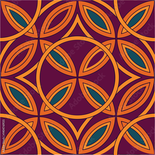 A seamless vector pattern representing the theme of business with creative and visually engaging elements in a repeating style suitable for design and decor.