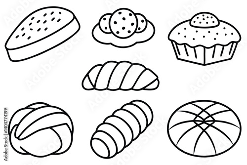 Adobe Illustrator ArtworkBakery production modern line art design inspirations