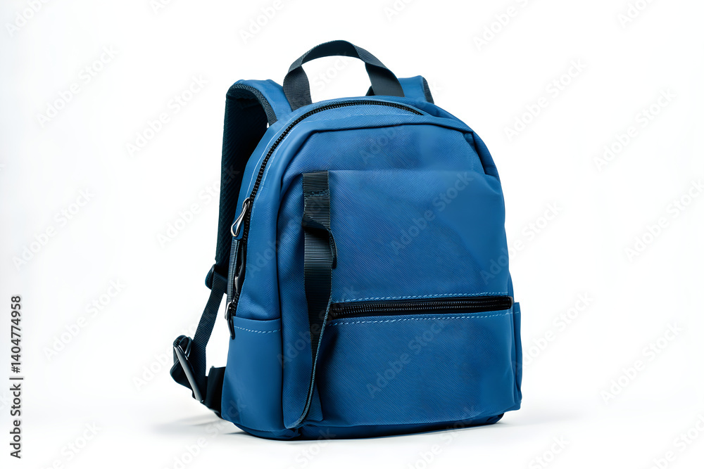 Fototapeta premium Collection of backpacks isolated. AI generative.
