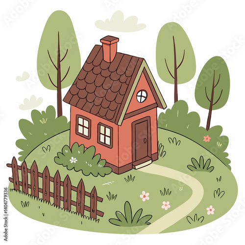 house in the woods