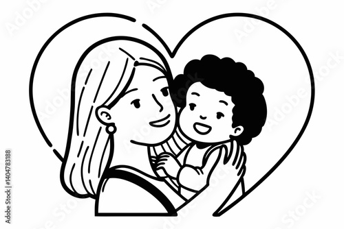 Happy young caucasian mother holding cute african american baby girl looking at camera. Diverse mum and ethnic little child daughter posing for single parent with infant kid mixed race family portrait