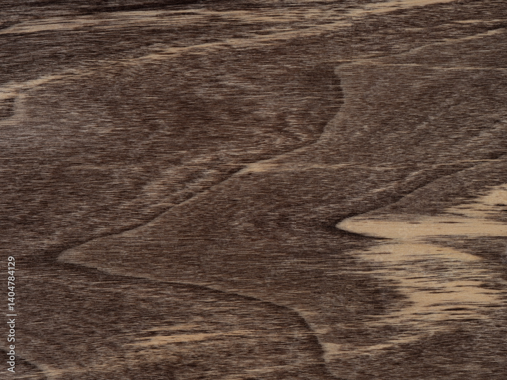 Harborica brown veneer wooden surface with dynamic whorls and rich textures