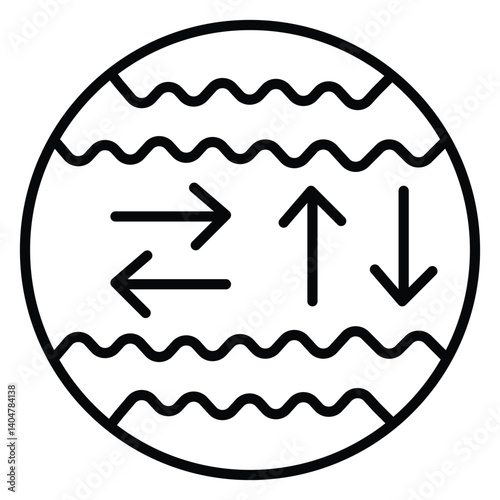 Geology and Soil Layer Vector icon design Illustration