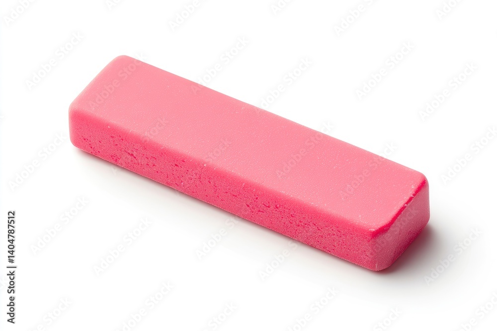 Pink Rectangular Block on White Background for Product Mockups Pink Rectangular Block on White Background for Product Mockups