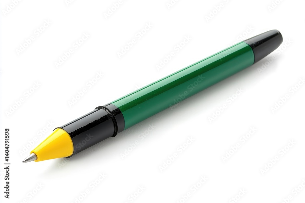 Writing Instrument Close-up on White Background Writing Instrument Close-up on White Background