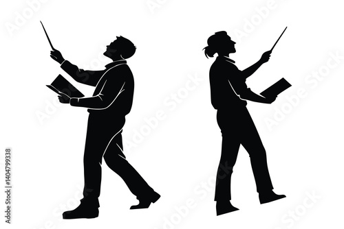 silhouette of a man with a sword