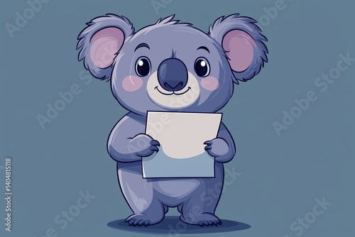 Koala Legal Mascot, Reliable Contract Holder Logo