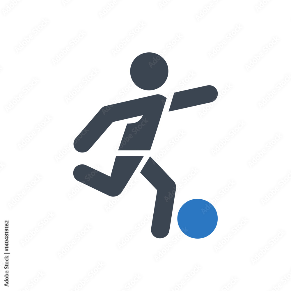 Soccer Player Icon Soccer Player Icon