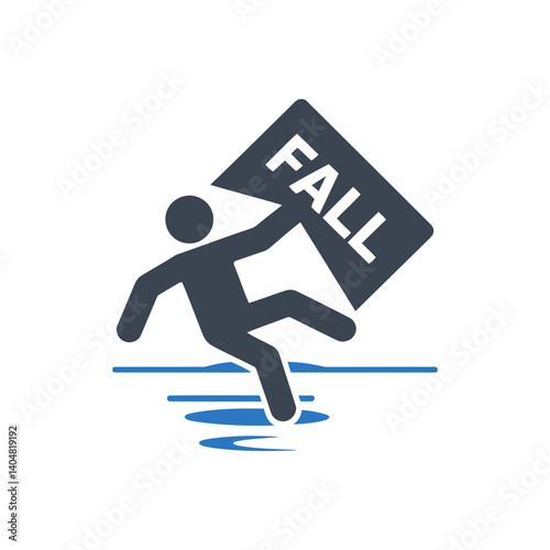 Slippery Fall Icon