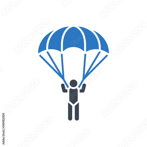 Parachuting Icon
