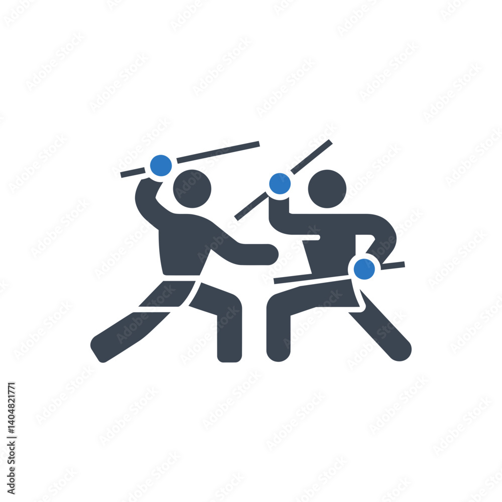 Stick Fighting Icon