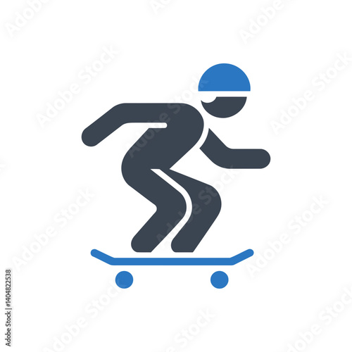 Skateboarder icon