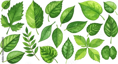 Emerald Hues AI Generated