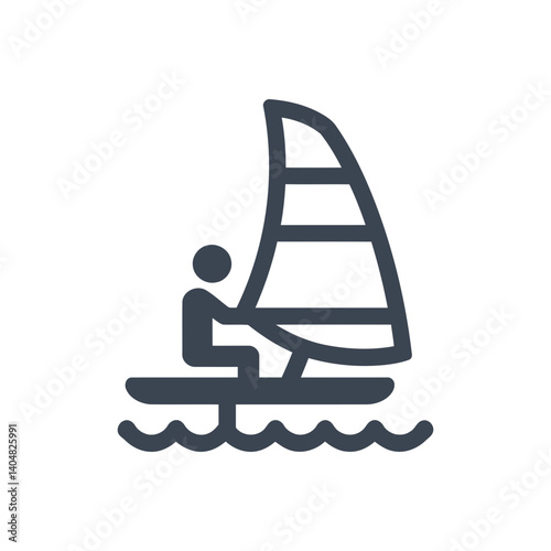 Windsurfing Icon