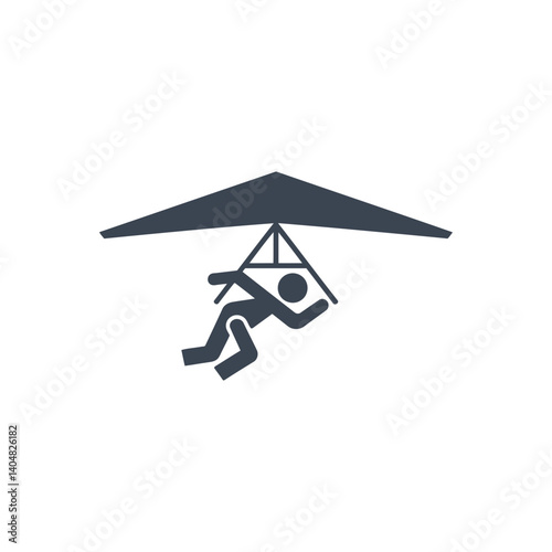 Hang Gliding Icon